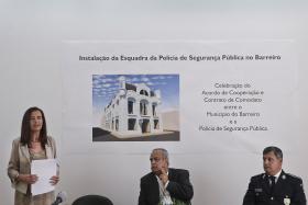 GOVERNO GARANTE NOVA ESQUADRA DA PSP NO BARREIRO A FUNCIONAR EM 2016
