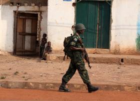 DIRIGENTE DO PARTIDO DO PRESIDENTE DEPOSTO DETIDO NA REPÚBLICA CENTRO AFRICANA