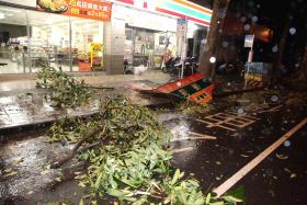 PELO MENOS QUATRO MORTOS EM TAIWAN DEVIDO À PASSAGEM DE TUFÃO SOUDELOR