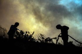 DOMINADO INCÊNDIO QUE TEVE INÍCIO SÁBADO EM VILA NOVA DE CERVEIRA