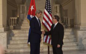 CHEFES DA DIPLOMACIA NORTE-AMERICANA E CUBANA REÚNEM-SE EM HAVANA EM DIA HISTÓRICO
