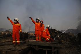 NOVO INCÊNDIO REGISTADO NA CIDADE CHINESA DE TIANJIN