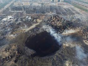 NOVO BALANÇO NAS EXPLOSÕES NA CHINA APONTA 112 MORTOS E 95 DESAPARECIDOS