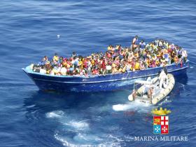 MAIS DE 1.700 MIGRANTES JÁ FORAM RESGATADOS NO MAR MEDITERRÂNEO