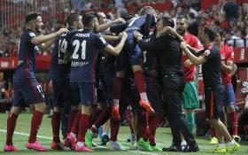 ATLÉTICO DE MADRID VENCE EM SEVILHA E MANTÉM-SE NO GRUPO DA LIDERANÇA