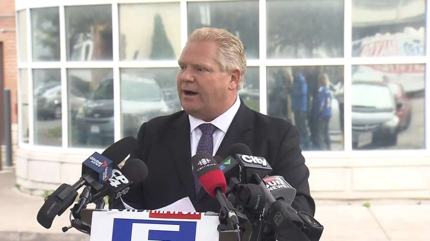 APOIANTES PEDEM A DOUG FORD PARA CONCORRER À LIDERANÇA FEDERAL DO PARTIDO CONSERVADOR