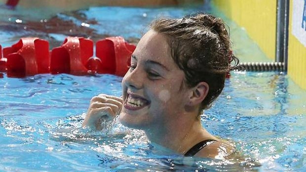 Aurelie Rivard do Canadá conquistou três medalhas de ouro e uma medalha de prata nos 2015 Jogos Parapan Am. (Twitter)