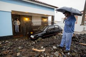 MAU TEMPO: TRÊS FAMÍLIAS DESALOJADAS NO NORDESTE, AÇORES, DEVIDO À CHUVA