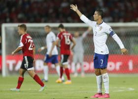 PORTUGAL A UM PONTO DO EURO2016, AO VENCER NA ALBÂNIA