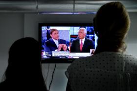 CARAVANAS DO PSD/CDS-PP E PS NO PORTO, NO DIA EM QUE CATARINA MARTINS VAI AO AÇORES