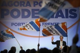 CAMPANHA DA COLIGAÇÃO PSD/CDS SUSPENSA NO DISTRITO DE LISBOA POR MORTE DE ELEMENTO DA JSD