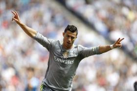 CRISTIANO RONALDO QUEBRA ‘JEJUM’ COM CINCO GOLOS AO ESPANYOL