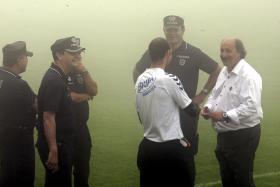 NEVOEIRO ATRASA INÍCIO DO JOGO ENTRE NACIONAL E ACADÉMICA