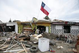 SOBE PARA 13 NÚMERO DE MORTOS NO SISMO NO CHILE