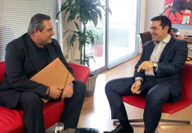 PRIORIDADE É ESTABILIDADE ECONÓMICA E PÔR A BANCA A FUNCIONAR NA GRÉCIA — TSIPRAS