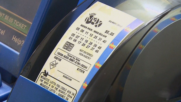 BILHETE VENCEDOR DO PRÉMIO LOTTO MAX DE 60 MILHÕES DE DÓLARES VENDIDO NO ONTÁRIO