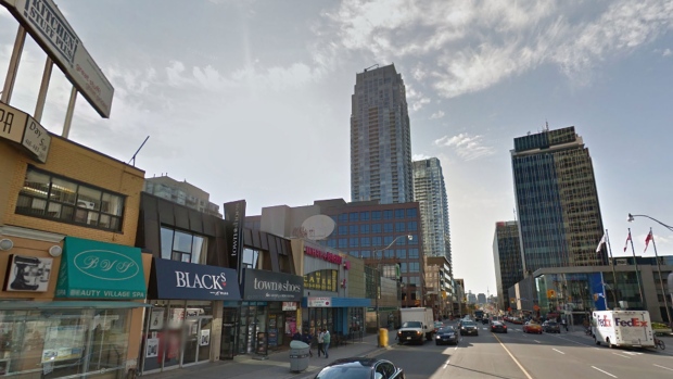 O bairro de Yonge-Eglinton de Toronto é retratado nesta imagem do Google Streetview. (Google)