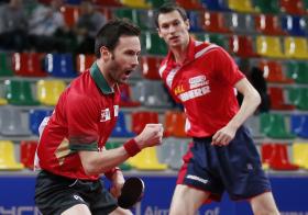 JOÃO MONTEIRO CAMPEÃO EUROPEU DE TÉNIS DE MESA EM PARES