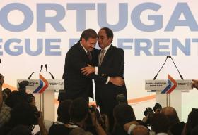 PSD/CDS-PP  À FRENTE COM 36.95% E  93 DEPUTADOS –  3086 FREGUESIAS APURADAS