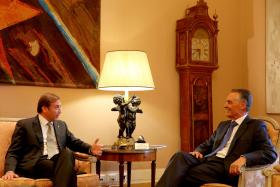 PRESIDENTE DA REPÚBLICA REÚNE-SE HOJE COM PASSOS COELHO