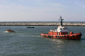 NAUFRÁGIO/FIGUEIRA DA FOZ: OPERAÇÕES DE REMOÇÃO DO ARRASTÃO RECOMEÇAM PELAS 9:00