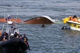 NAUFRÁGIO/FIGUEIRA DA FOZ: ENCONTRADO ÚLTIMO CORPO QUE SE ENCONTRAVA DESAPARECIDO