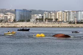 NAUFRÁGIO/FIGUEIRA DA FOZ: MERGULHADORES REGRESSARAM ÀS BUSCAS ÀS 15:30