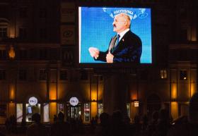 LUKASHENKO REELEITO PRESIDENTE DA BIELORRÚSIA COM 83,49% DOS VOTOS — OFICIAL