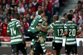 SPORTING VENCE BENFICA NA LUZ NOVE ANOS DEPOIS