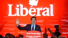 TRUDEAU DIZ QUE OS LIBERAIS VÃO NOMEAR O MINISTÉRIO A 4 DE NOVEMBRO