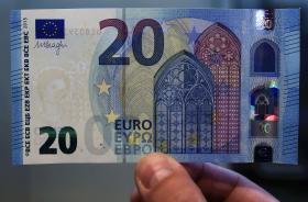 NOVA NOTA DE 20 EUROS “MAIS SOFISTICADA” E COM “MAIOR RESISTÊNCIA À FRAUDE” – BDP