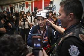 MIGUEL OLIVEIRA O MELHOR ESTREANTE NOS TREINOS DE MOTO2 EM JEREZ DE LA FRONTERA