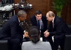 OBAMA E PUTIN CONCORDAM EM NEGOCIAÇÕES PARA A SÍRIA MEDIADAS PELA ONU