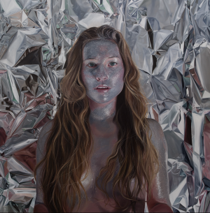 artista Jen Mann, do Ontário, é a vencedora do Kingston Prize ($20.000) para retrato. (jenmann.com)