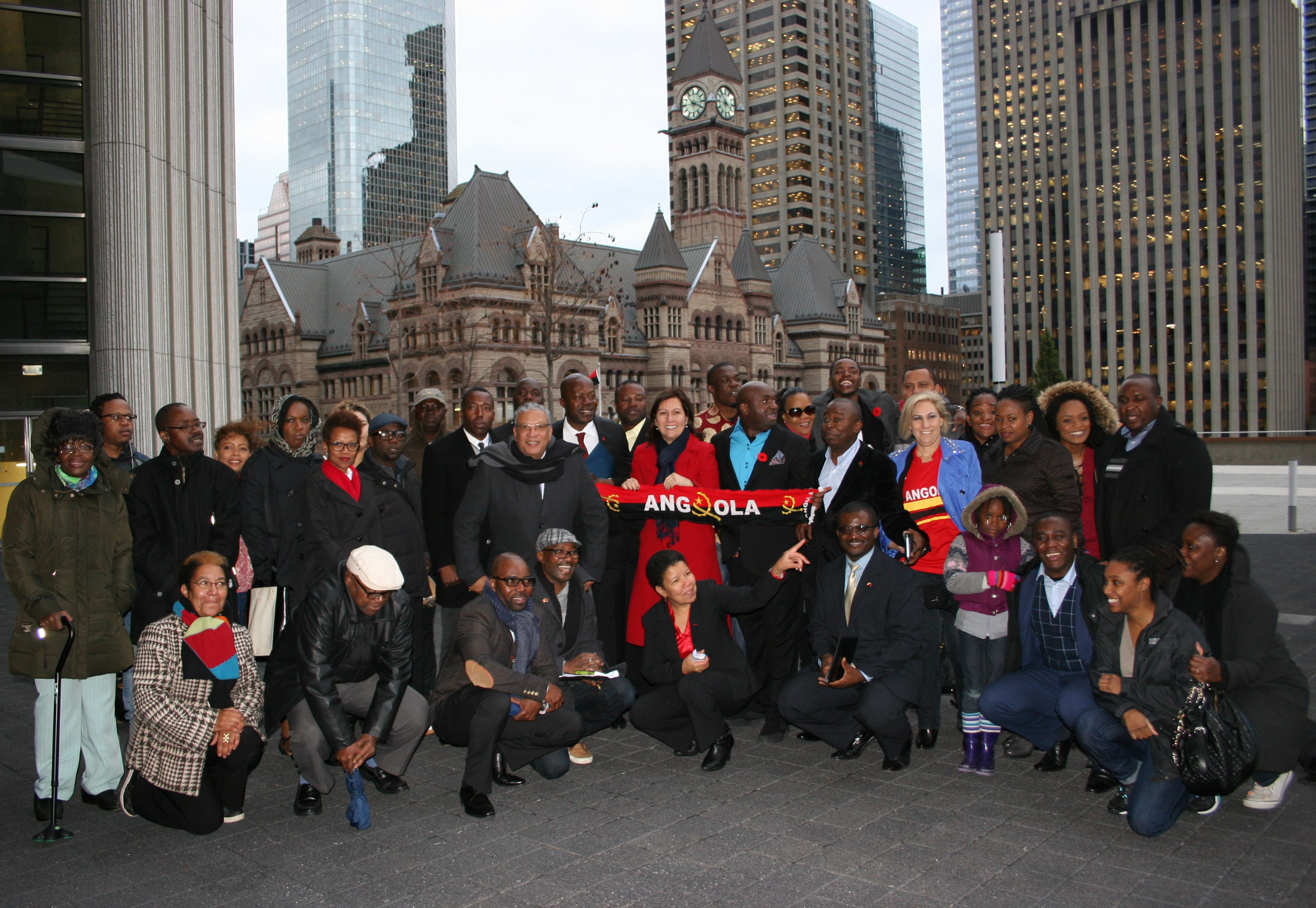 DIA DA INDEPENDÊNCIA DE ANGOLA COMEMORADO NA CÂMARA MUNICIPAL DE TORONTO