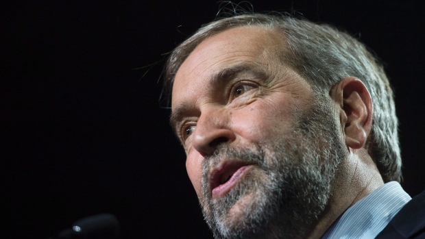 O líder do NDP Tom Mulcair. THE CANADIAN PRESS/Graham Hughes