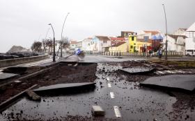 MAU TEMPO: MUNICÍPIOS DOS AÇORES FALAM EM DANOS AVULTADOS, MAS AINDA POR CONTABILIZAR