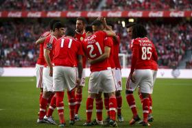 BENFICA VENCE RIO AVE POR 3-1, COM JONAS EM DESTAQUE