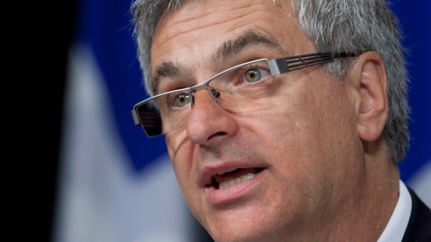 O ministro da Justiça do Quebec Jean-Marc Fournier em Quebec City - 13 de junho de 2012. (The Canadian Press / Jacques Boissinot)