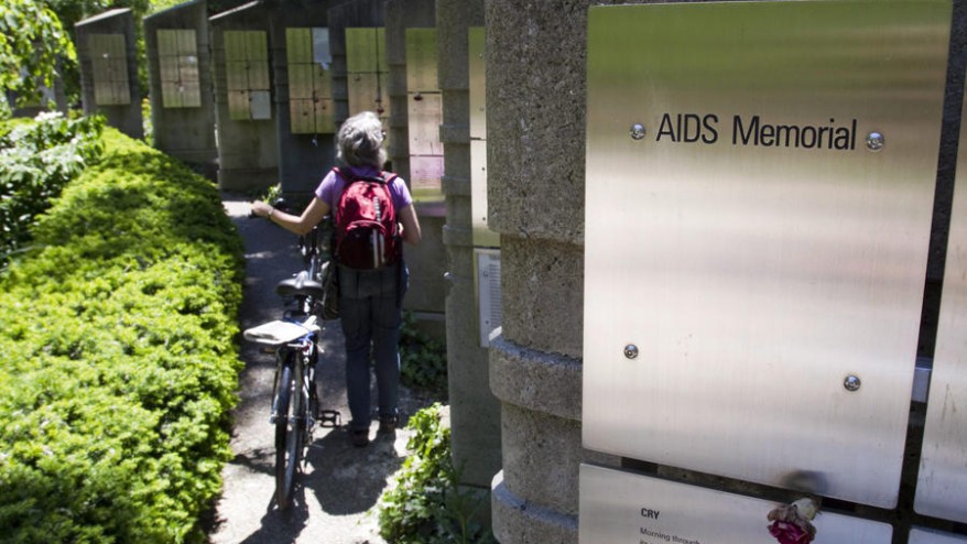 Memorial da Sida em Toronto. Foto de arquivo (2011). The Canadian Press/Frank Gunn