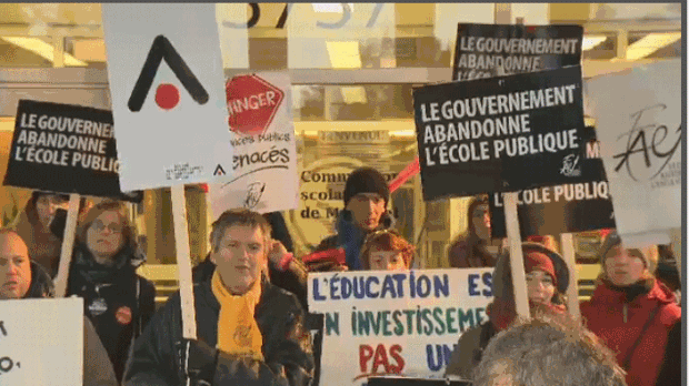 Após 11 meses de negociações, o sindicato que representa 4.000 trabalhadores de apoio do CEGEP do Quebec chegou a um acordo preliminar com o governo provincial.