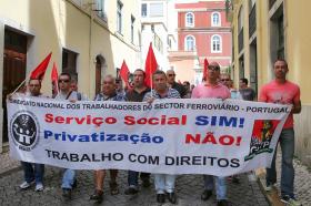 REPRESENTANTES DOS TRABALHADORES VÃO HOJE A SÃO BENTO PEDIR SUSPENSÃO DA VENDA DA CP CARGA