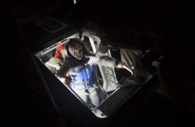 TURQUIA RESGATA 57 MIGRANTES RETIDOS NUMA ILHOTA NO MAR EGEU