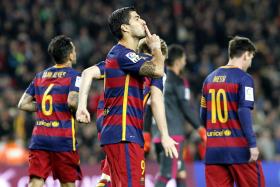 LUIS SUÁREZ SUSPENSO POR DOIS JOGOS DA TAÇA DO REI, FC BARCELONA RECORRE