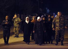 PELO MENOS 300 PESSOAS RETIRADAS DA LOCALIDADE SÍRIA DE MADAYA