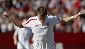 SEVILHA VENCE LEVANTE POR 3-1 E SOBE PROVISORIAMENTE AO QUINTO LUGAR