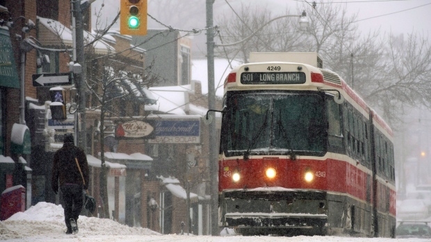 ENVIRONMENT CANADA DIZ QUE GTA PODE RECEBER ATÉ 10 CM DE NEVE