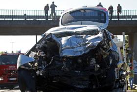 DESPISTE DE LIGEIRO NA A23 PERTO DE FRATEL PROVOCA UM MORTO