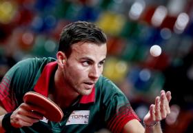 TIAGO APOLÓNIA TERMINA TAÇA DA EUROPA DE TÉNIS DE MESA NO SÉTIMO LUGAR