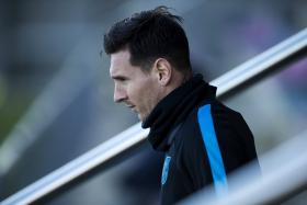 MESSI VOLTOU A TREINAR APÓS TRATAMENTO RENAL